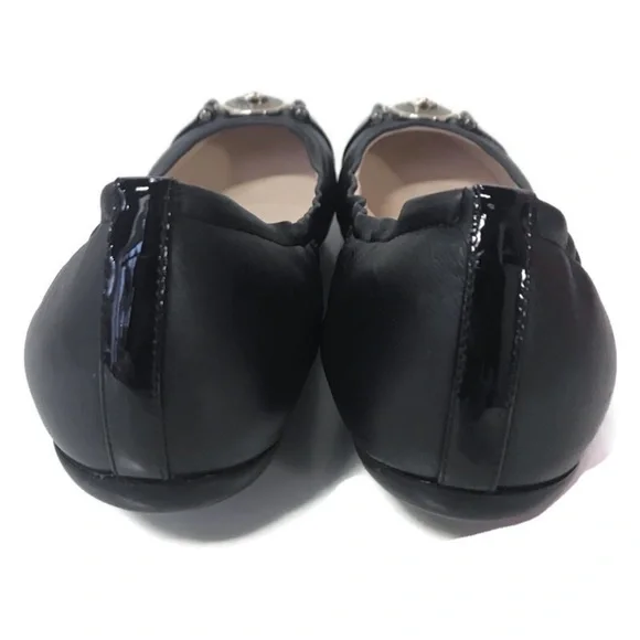 Versace black signature ballerina flats - Picture 4 of 5